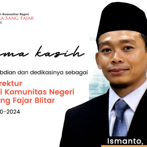 Ism Terima Kasih, Bapak Ismanto, S.Pd.,MT., Wakil Direktur Periode 2020-2024